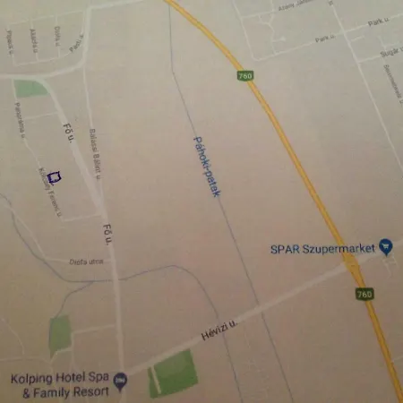 아파트 Andrea Apartman Alsópáhok
